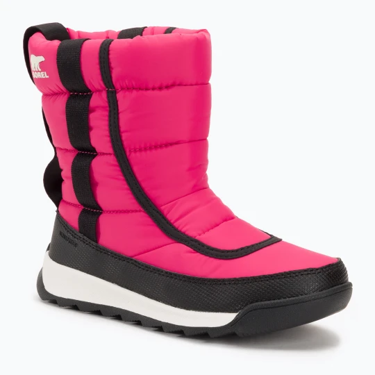 Zdjęcie produktu Śniegowce juniorskie Sorel Outh Whitney II Puffy Mid cactus pink / black