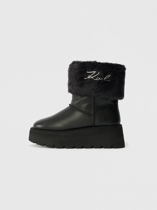Zdjęcie produktu Śniegowce KARL LAGERFELD czarny