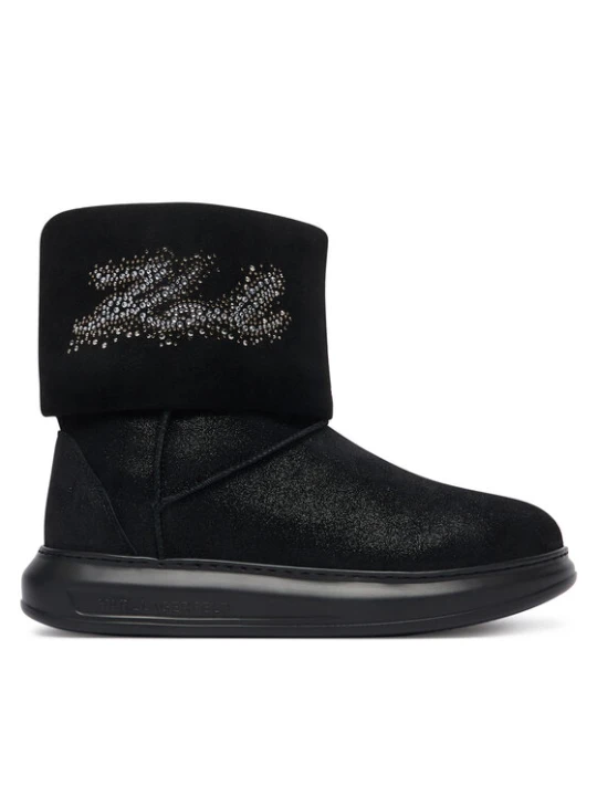 Zdjęcie produktu Śniegowce KARL LAGERFELD Kapri Kosi KL44557S Czarny