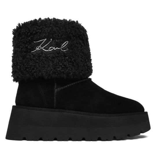 Zdjęcie produktu Śniegowce KARL LAGERFELD KL48653 Czarny