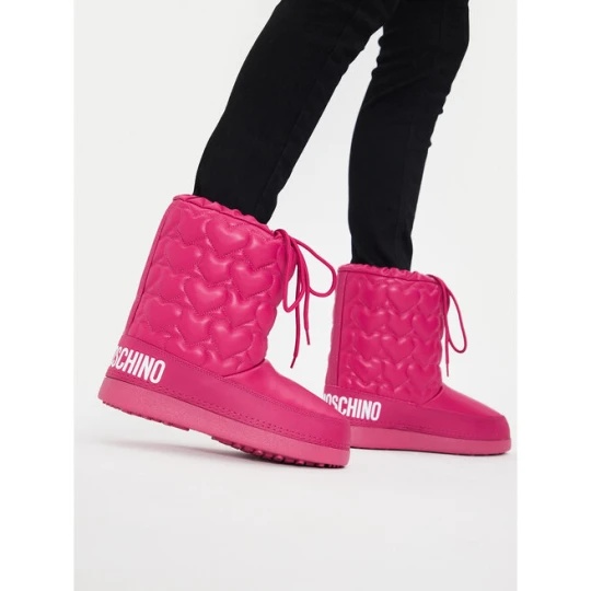 Zdjęcie produktu Śniegowce LOVE MOSCHINO JA24082G1LISE626 Różowy