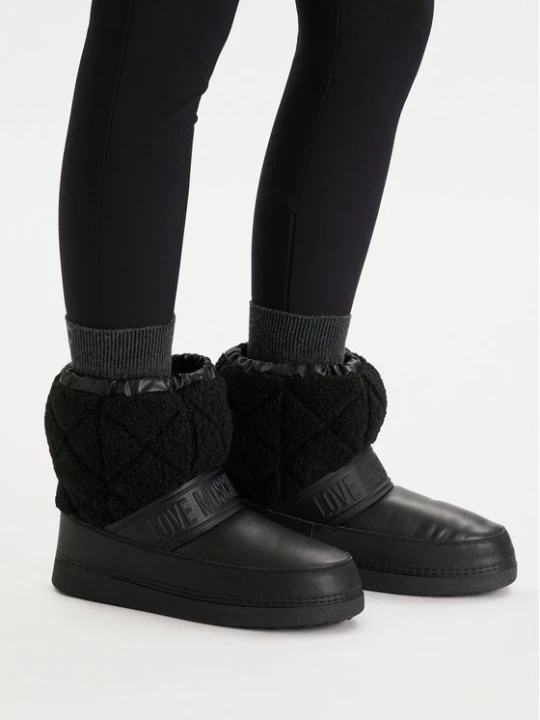 Zdjęcie produktu Śniegowce LOVE MOSCHINO JA24412G0NISJ00A Czarny