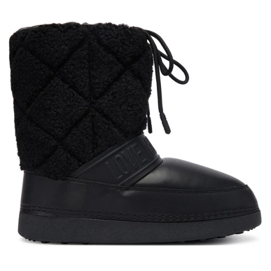 Zdjęcie produktu Śniegowce LOVE MOSCHINO JA24422G0NISJ00Bcz Czarny