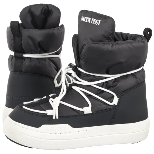 Zdjęcie produktu Śniegowce MB Jr Park Lace Mid Black 3440070 N001 (MB78-a) Moon Boot