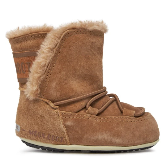 Zdjęcie produktu Śniegowce Moon Boot Crib Suede 34010300001 Brązowy
