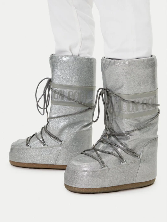 Zdjęcie produktu Śniegowce Moon Boot Icon Glitter 80D1402850 Srebrny