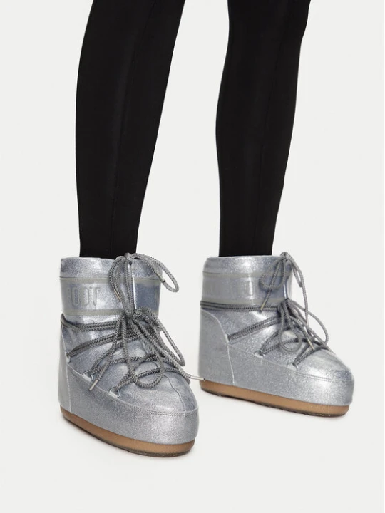 Zdjęcie produktu Śniegowce Moon Boot Icon Low Glitter 80D1409440 Srebrny