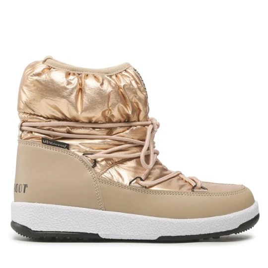 Zdjęcie produktu Śniegowce Moon Boot Jr Girl Low Nylon 34051800 Złoty