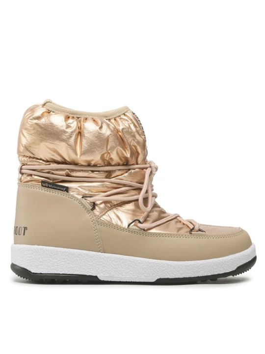 Zdjęcie produktu Śniegowce Moon Boot Jr Girl Low Nylon 34051800 Złoty