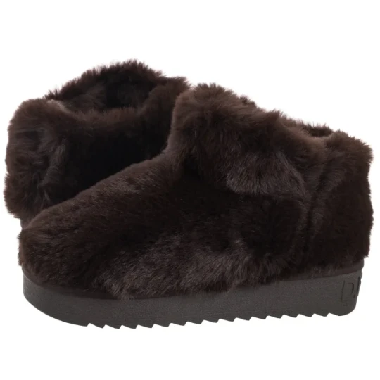 Zdjęcie produktu Śniegowce Nordic Full Fur Brown DFSH370019-BROW (DF3-a) D.Franklin