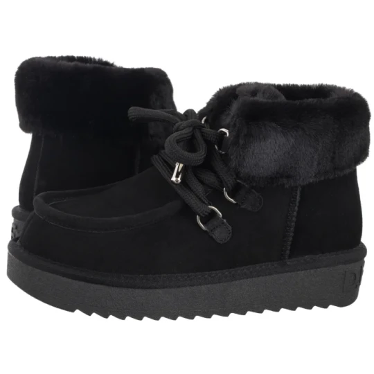 Zdjęcie produktu Śniegowce Nordic Mid Fur Black DFSH375006-BLAC (DF1-a) D.Franklin