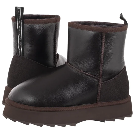 Zdjęcie produktu Śniegowce Sharky Mini Town Flatform Chocolate W13340 (EM595-a) EMU Australia