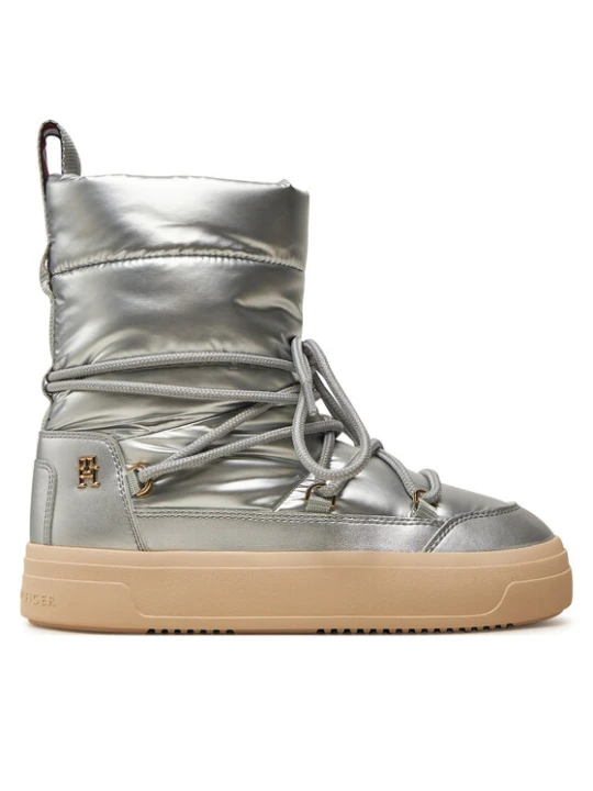 Zdjęcie produktu Śniegowce Tommy Hilfiger FW0FW08442 Srebrny