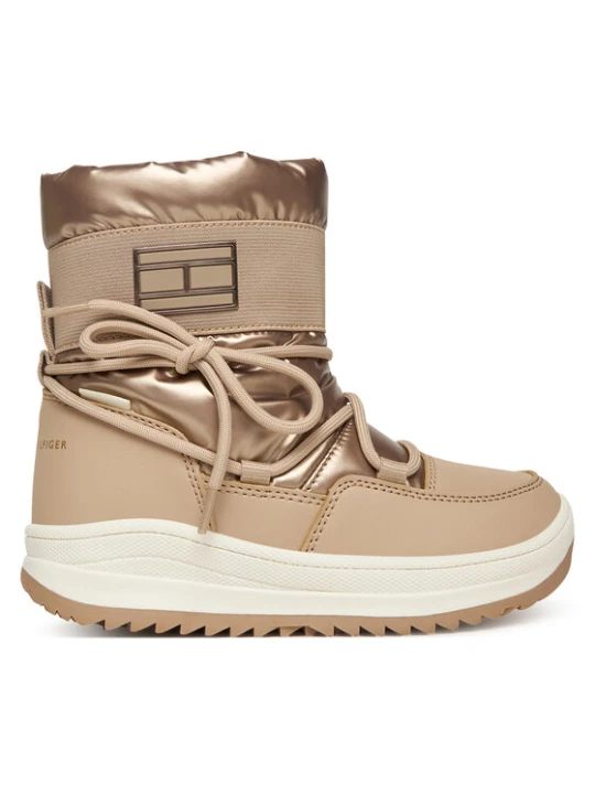 Zdjęcie produktu Śniegowce Tommy Hilfiger Snow Boot T3A5-34052-1474 S Beżowy