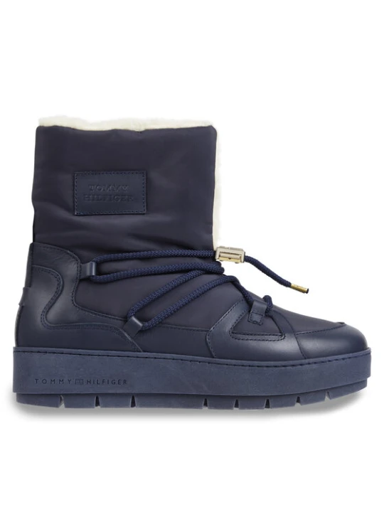 Zdjęcie produktu Śniegowce Tommy Hilfiger Tommy Essential Snowboot FW0FW07504 Niebieski