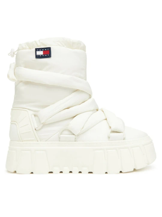 Zdjęcie produktu Śniegowce Tommy Jeans Tjw Chunky Snow Boot Nylon EN0EN02842 Biały