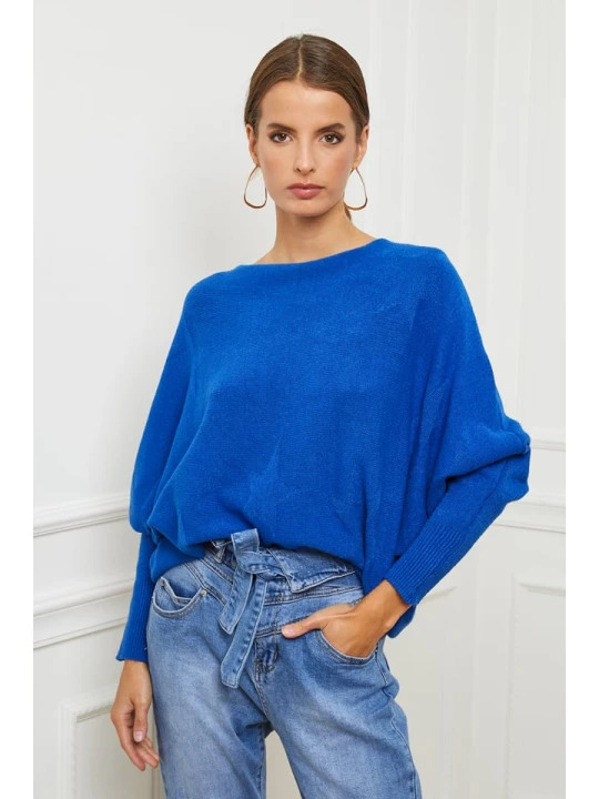 Zdjęcie produktu Joséfine Sweter "Egale" w kolorze niebieskim rozmiar: XL