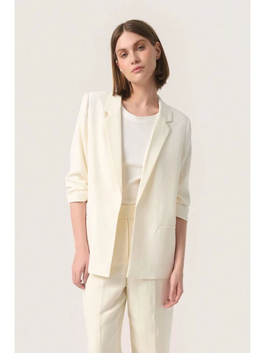 Zdjęcie produktu Soaked in Luxury Blezer "Shirley" w kolorze kremowym rozmiar: S