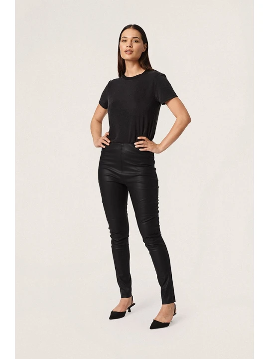 Zdjęcie produktu Soaked in Luxury Legginsy w kolorze czarnym ze skóry syntetycznej rozmiar: L