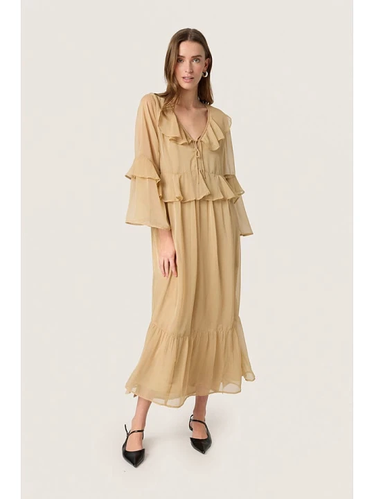 Zdjęcie produktu Soaked in Luxury Sukienka w kolorze beżowym rozmiar: XXL