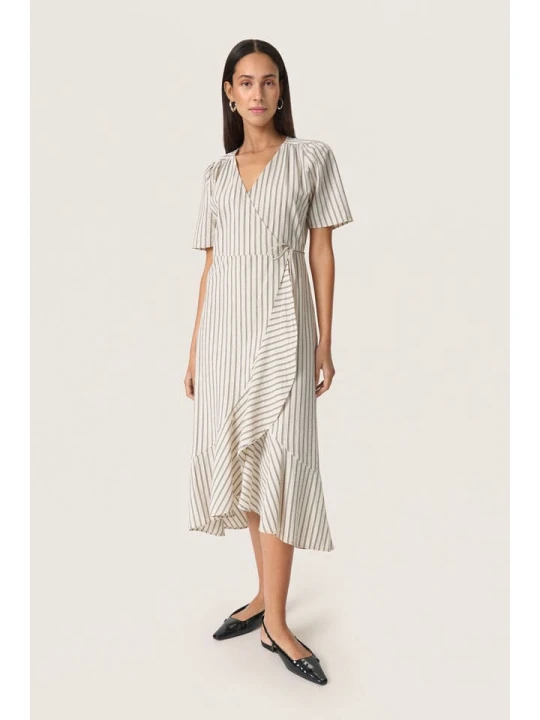 Zdjęcie produktu Soaked in Luxury Sukienka w kolorze kremowo-czarnym rozmiar: XL