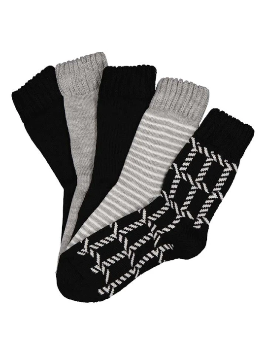 Zdjęcie produktu Socks Performance Skarpety (5 par) w kolorze czarno-szarym rozmiar: 39-42