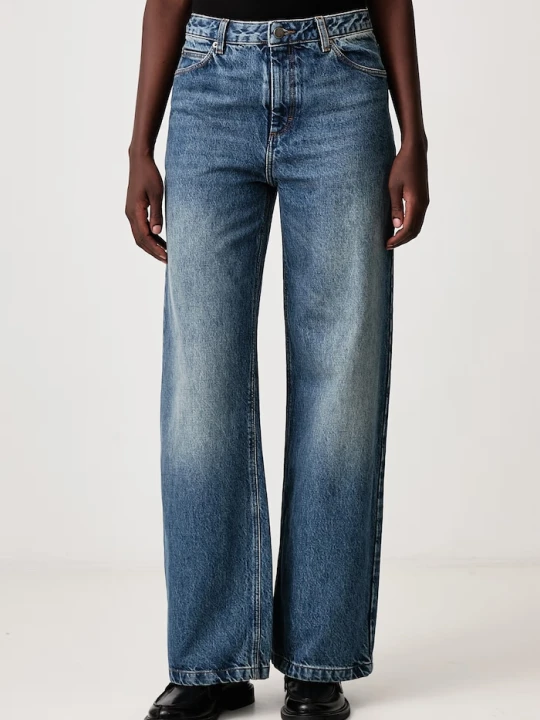 Zdjęcie produktu Soeur jeansy straight damskie CALVIN niebieski