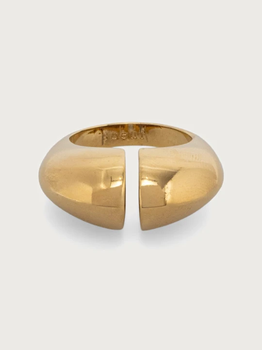 Zdjęcie produktu Soeur pierścionek damski mosiężny BAGUE DEMI LUNE złoty