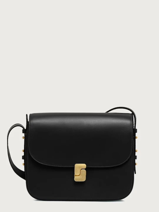 Zdjęcie produktu Soeur torebka crossbody damska skórzana BELLISSIMA MAXI czarny