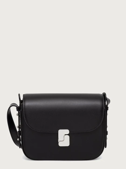 Zdjęcie produktu Soeur torebka crossbody damska skórzana BELLISSIMA MINI czarny