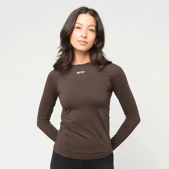 Zdjęcie produktu Soft Basic Long Sleeve AIMN brązowy