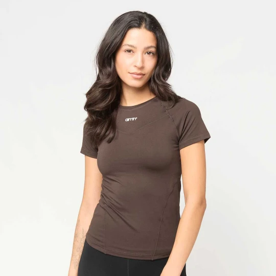 Zdjęcie produktu Soft Basic Short Sleeve AIMN brązowy