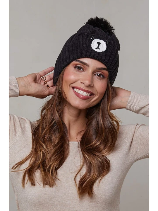 Zdjęcie produktu Soft Cashmere Czapka w kolorze czarnym rozmiar: onesize