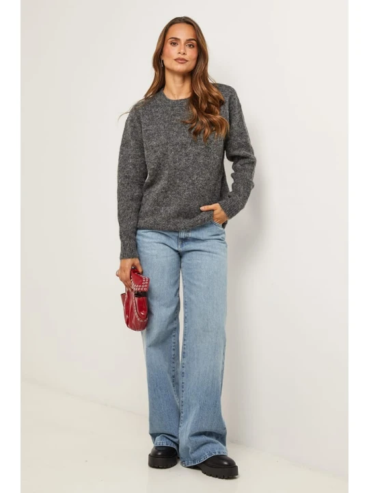 Zdjęcie produktu Soft Cashmere Sweter w kolorze antracytowym rozmiar: 36/38