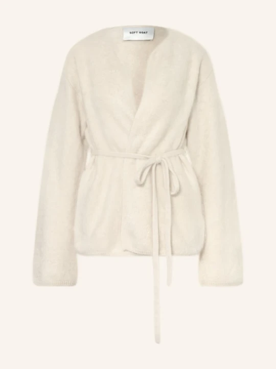 Zdjęcie produktu Soft Goat Dzianinowe Wdzianko Z Kaszmiru beige