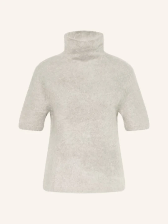 Zdjęcie produktu Soft Goat Sweter Z Dzianiny Kaszmirowej grau JASNOCZARY