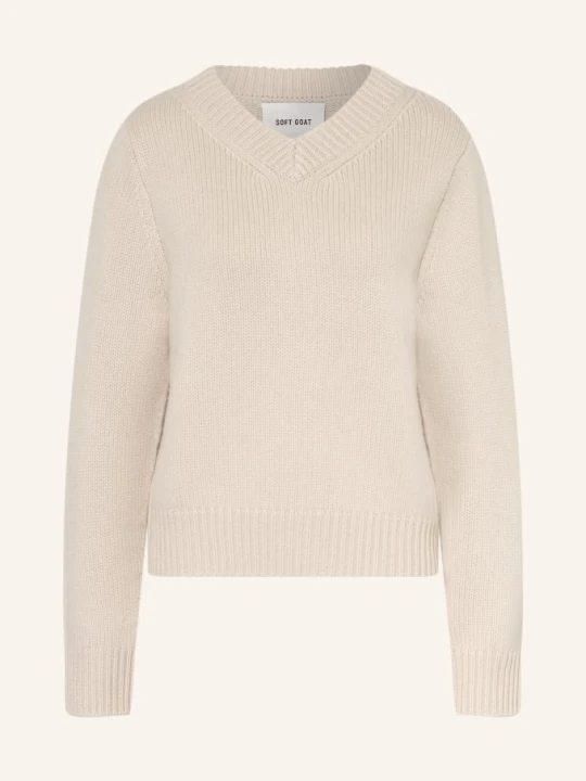 Zdjęcie produktu Soft Goat Sweter Z Kaszmiru beige