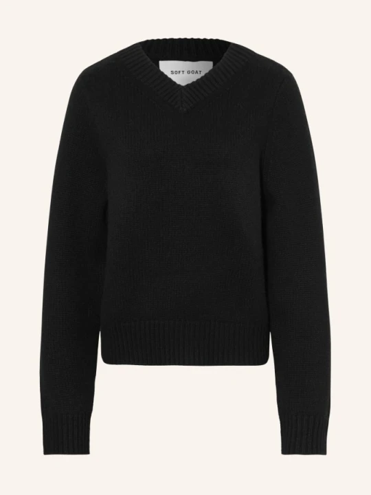 Zdjęcie produktu Soft Goat Sweter Z Kaszmiru schwarz CZARNY
