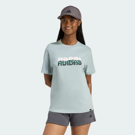 Zdjęcie produktu SOFT SIDE GRAPHIC T-SHIRT Adidas Wonder Sage