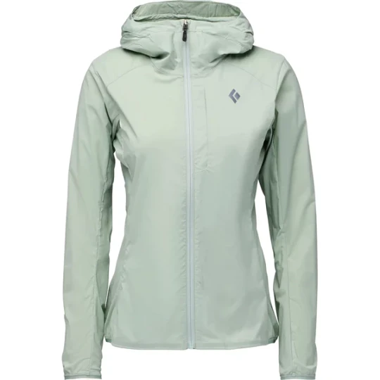 Zdjęcie produktu Softshell damski Alpine Start Hoody Black Diamond Zielony