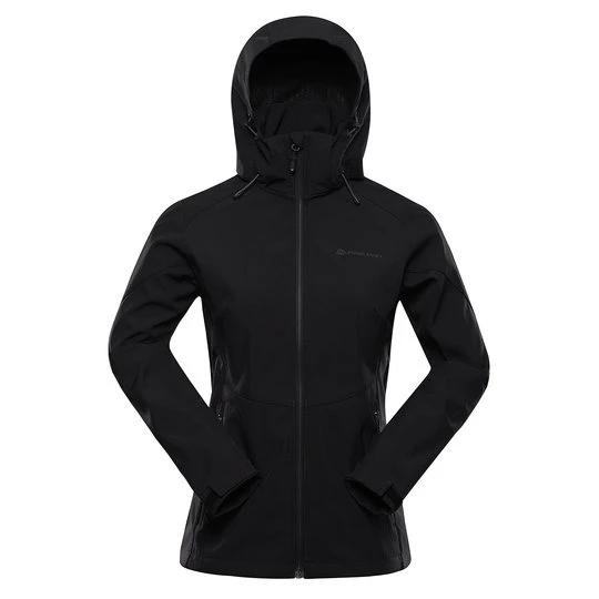 Zdjęcie produktu Softshell damski trekkingowy Gedera czarny Alpine Pro