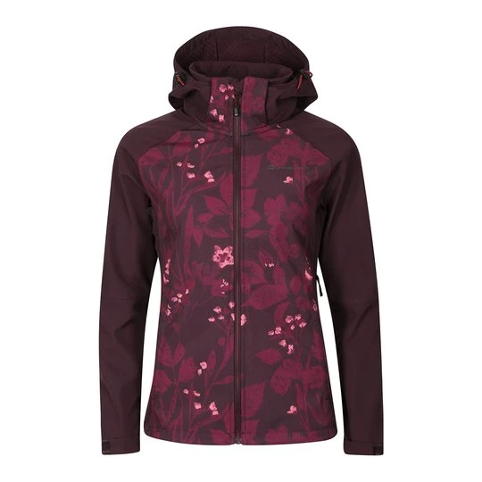 Zdjęcie produktu Softshell damski trekkingowy Hoora fioletowy Alpine Pro