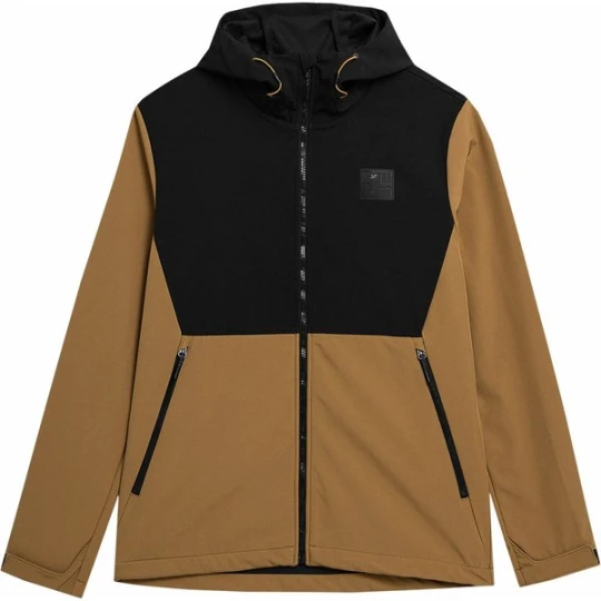 Zdjęcie produktu Softshell męski 4FAW23TSOFM155 4F Brązowy