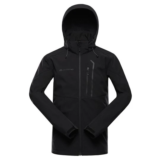 Zdjęcie produktu Softshell męski trekkingowy Geder czarny Alpine Pro