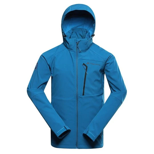 Zdjęcie produktu Softshell męski trekkingowy windbarrier 8000 Hoor Alpine Pro niebieski