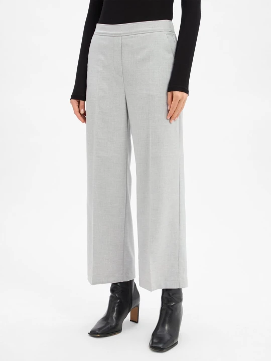 Zdjęcie produktu Someday spodnie materiałowe - Cevil Cropped Kobiety szary