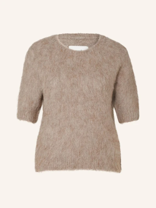 Zdjęcie produktu Someday Dzianinowa Koszulka Tirina Z Alpaki beige