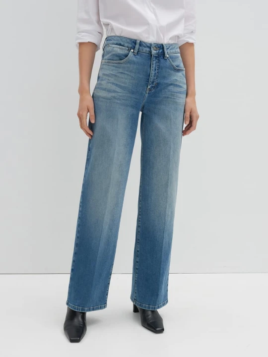 Zdjęcie produktu Someday Dżinsy - Straight fit - w kolorze niebieskim rozmiar: 42