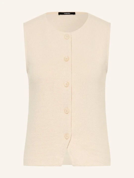 Zdjęcie produktu Someday Kamizelka Z Dzianiny Ulida beige