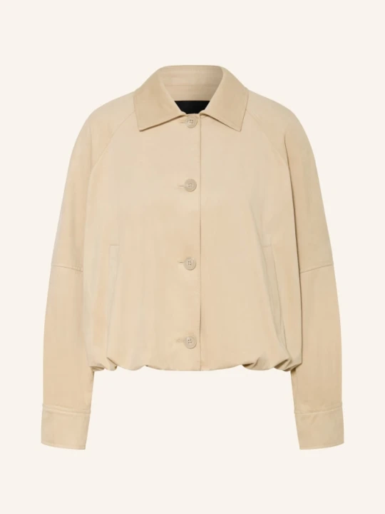 Zdjęcie produktu Someday Kurtka Nayomi Imitująca Skórę beige JASNOBRĄZOWY